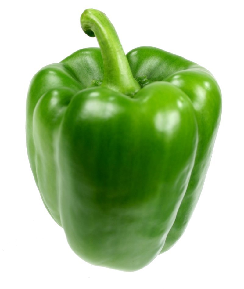 the green pepper